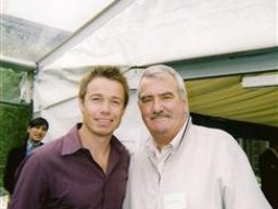 John O'Brien with Greame le Saux